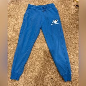 New Balance Hoops Royal Blue Jogger Sweatpants. Mens size S